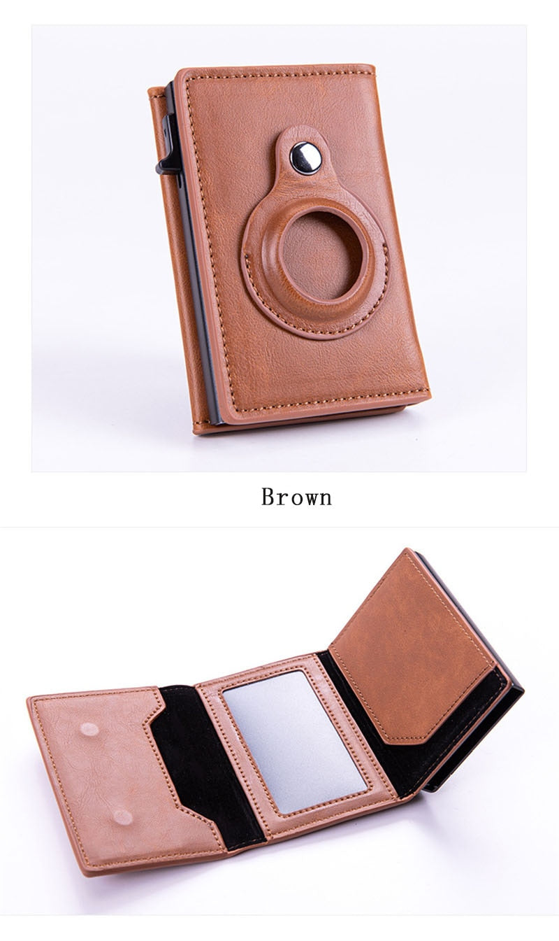 VEORGE™ AirTag Wallet Genuine Leather(No AirTag Included)